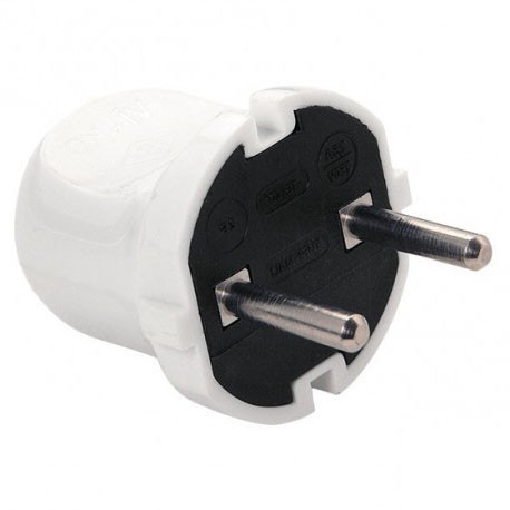 Вилка штепсельная без заземления VIKO (90305400)