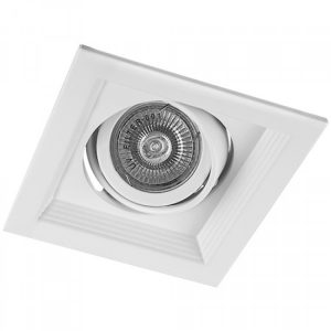 Светильник Feron поворотоный DLT201 MR16 белый