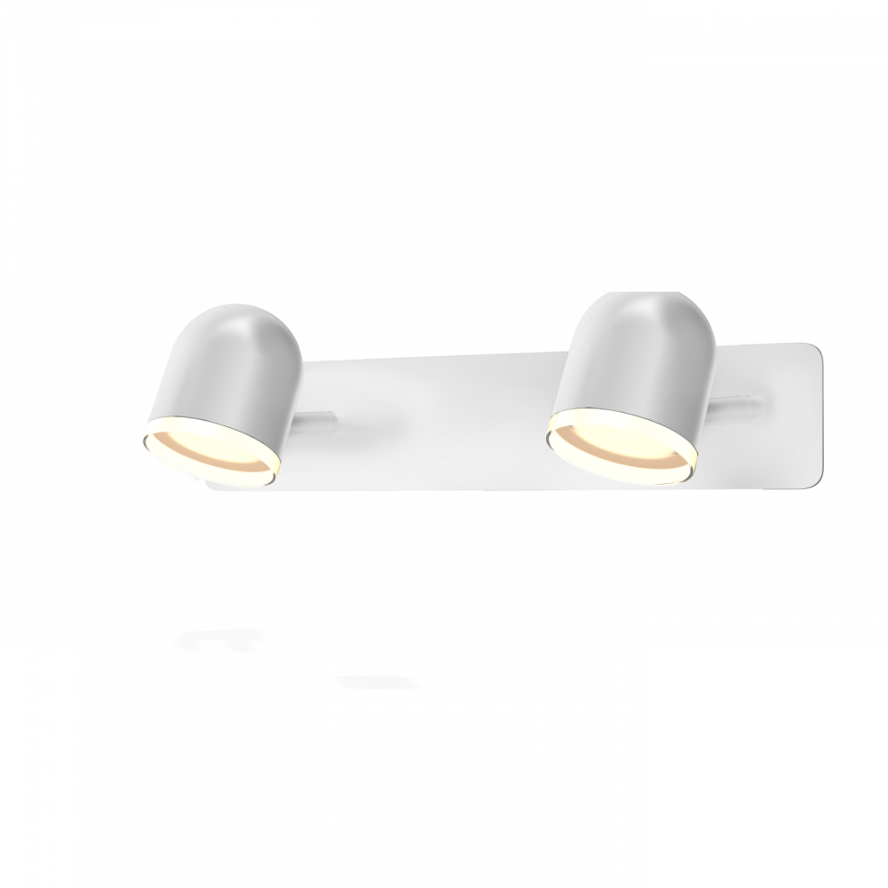 Светильник спотовый LED MAXUS MSL-01W 2х4W 4100K белый (2-MSL-10841-WW)