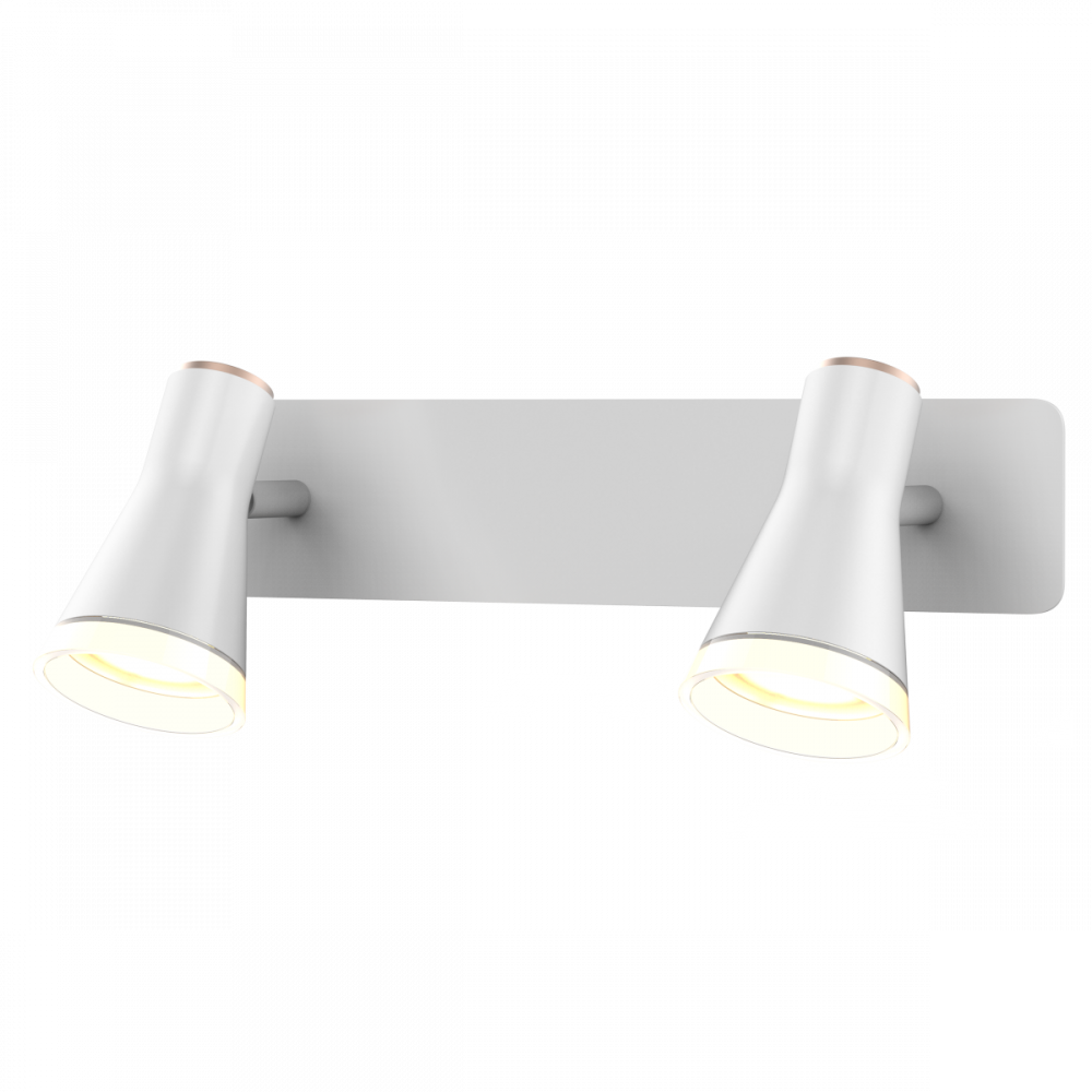 Светильник спотовый LED MAXUS MSL-02W 2х4W 4100K белый (2-MSL-20841-WW)