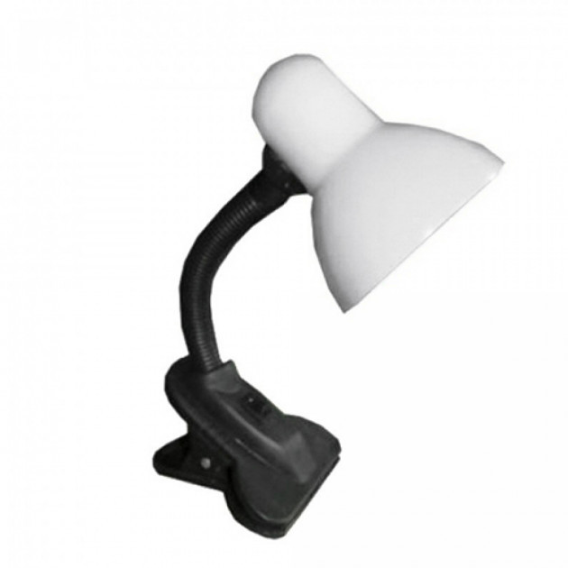 Настольный светильник Свет ST-2001 (МТ-108) 60W E27 на прищепке белый