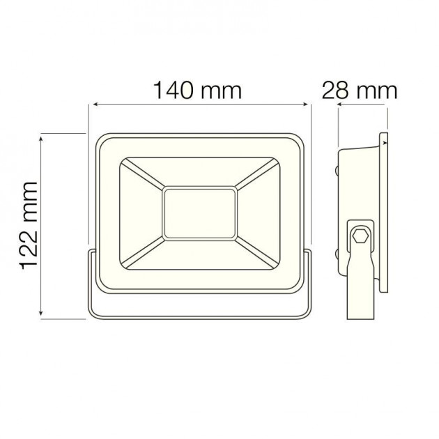 Прожектор LED Horoz Electric PARS-20 20W 6400K (068-008-0020)
