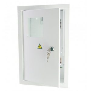 Щит ШМР 1ф (электронный) на 8 автоматов (встроенный) ШМР-1Ф-8-В-Электронный