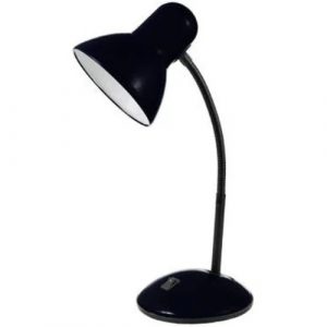 Настольный светильник Lemanso LMN096 60W E27 на пдставке черный с выключателем