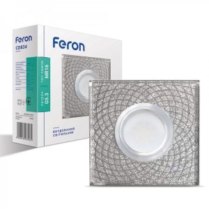 Светильник Feron CD834 MR16 с LED подсветкой