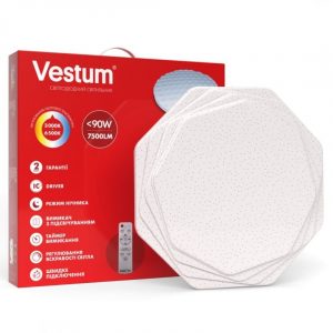 Cветильник LED VESTUM ROSE 90W c д/у