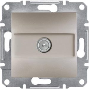 Розетка TV (концевая) Schneider Asfora Бронза (EPH3200169)