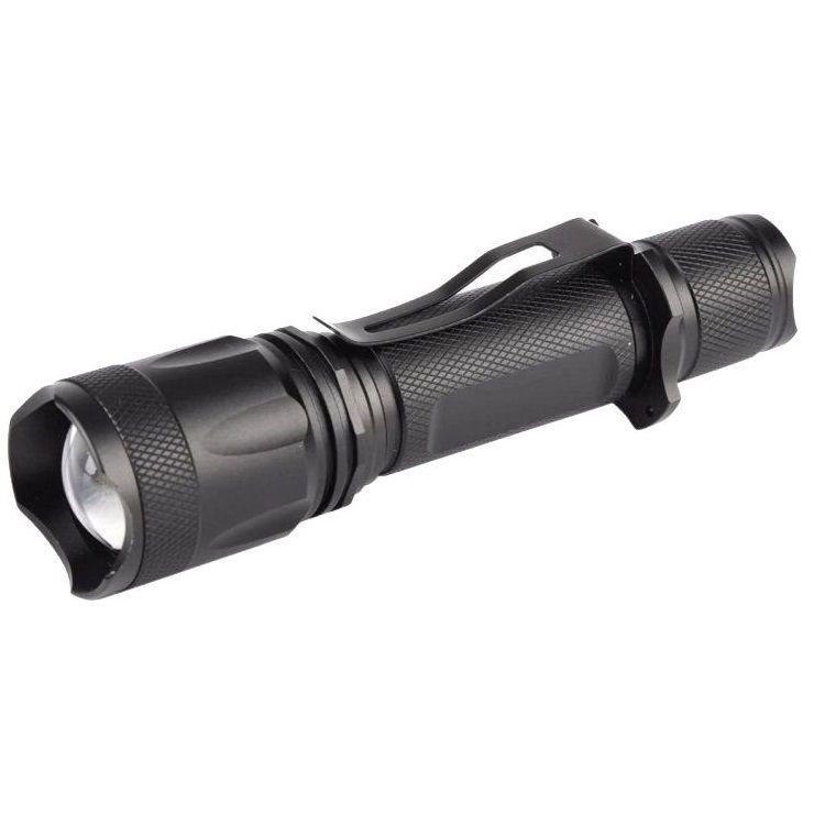 Фонарик ручной Quantum QM-FL1010 10W LED Techno 18650/1500-PB