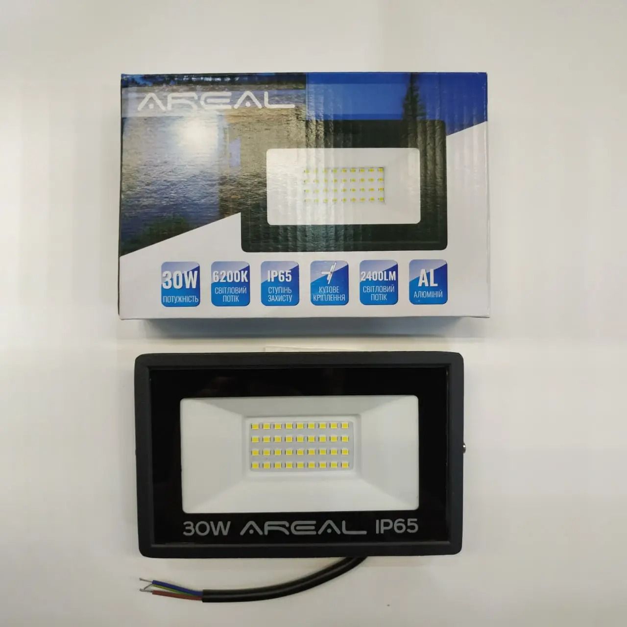 Прож. LED BIOM AREAL 30W PR-30 6200К 220V IP65 (№3)