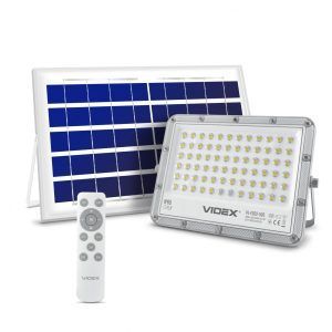 Прожектор LED VIDEX 50W автономный 1000Lm 5000K на солнечной батарее (VL-FSO2-505)
