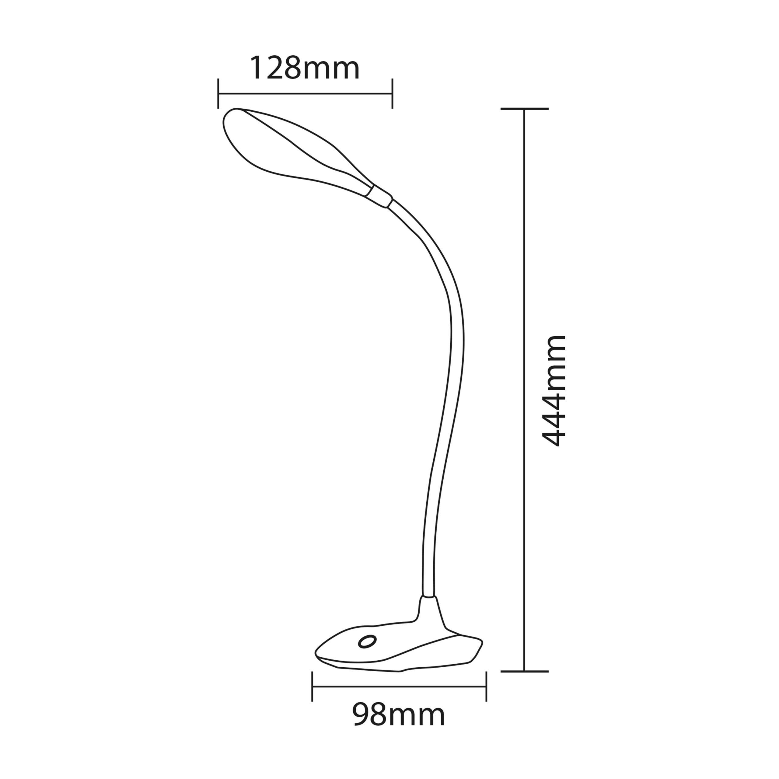 Настольный аккумуляторный LED светильник HOROZ ASLI 9W белый (049-035-0009-010)
