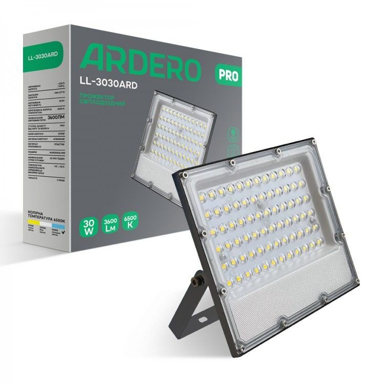 Прожектор LED FERON Ardero LL-3030ARD 30W 6500K