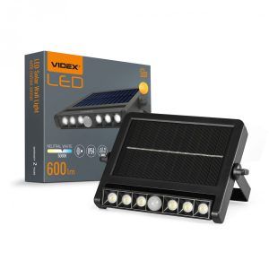 Подсветка для стены VIDEX LED VL-WLSO-025-S 10W 5000K черный автономный сенсорный
