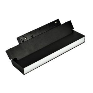 Магнитный трековый светильник LED TRV007-2207 А2 поворотный 12W черный