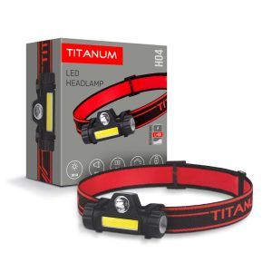 Фонарик налобный TITANUM TLF-H04 180Lm 6500K