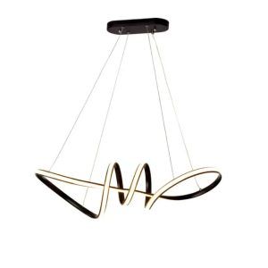 Подвесная Люстра Berger 7021-PL-47 Black LED 47 Вт 4000K