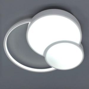 Люстра LED ESLLSE ECONOMICO 60W 3R-500x430x50-WHITE/WHITE-220-IP20 с пультом и приложением