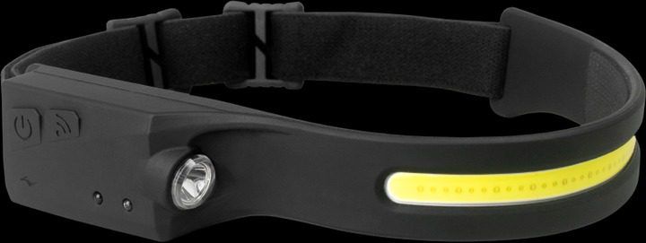 Фонарик налобный с сенсором Westinghouse LED+COB WF218