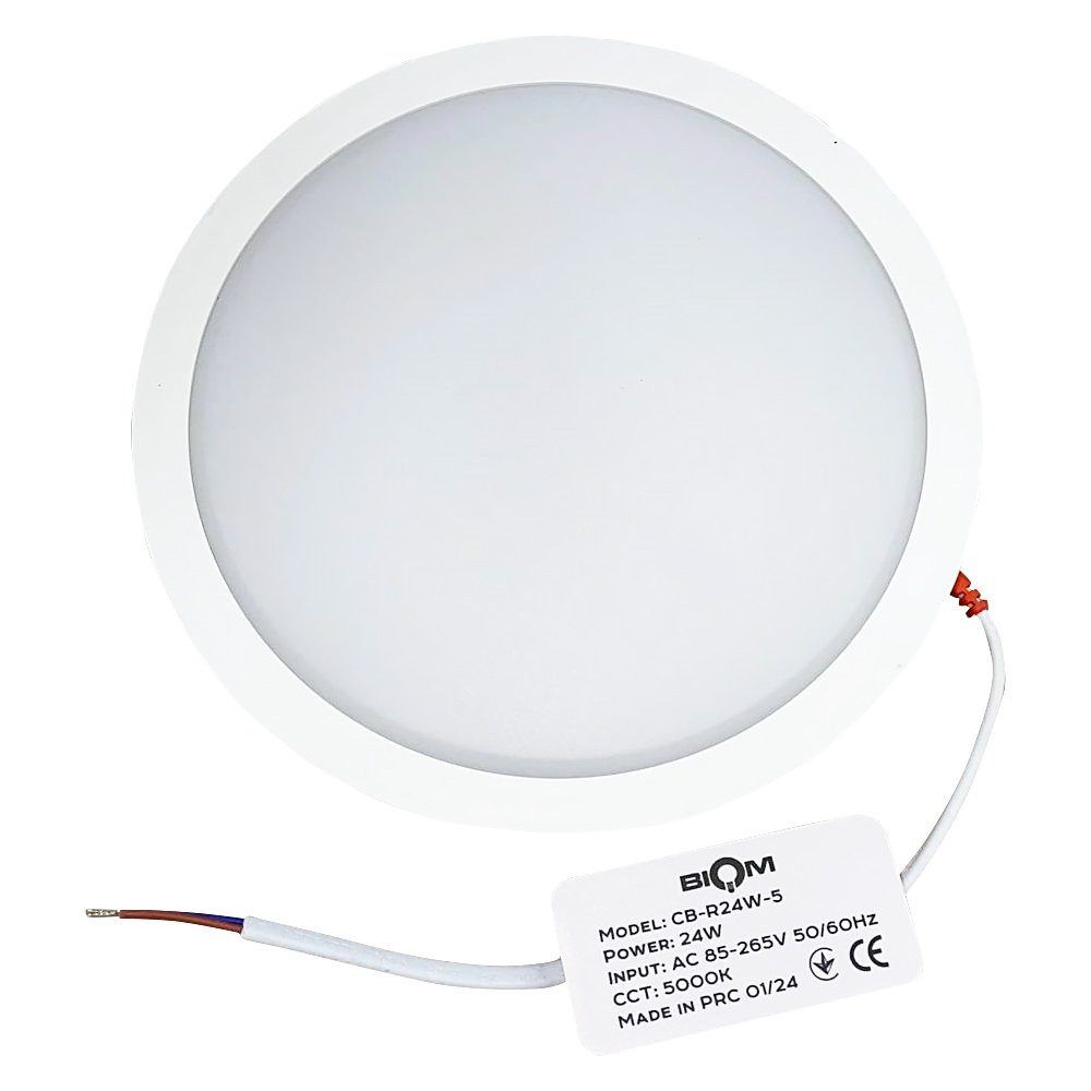 Светильник LED Biom CB-R24W-5 24Вт круглый 5000К встраиваемый