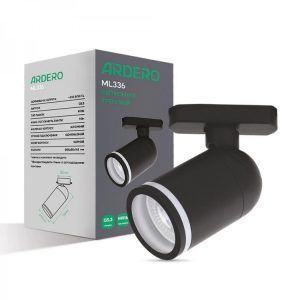 Трековый светильник Feron-ARDERO ML336 IP20 MR-16/G5.3 Черный