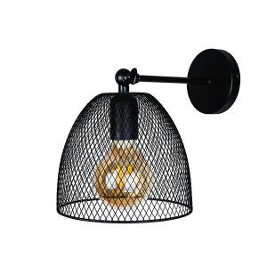 Бра Levistella 907W013F-1 BK E27 1х60Вт