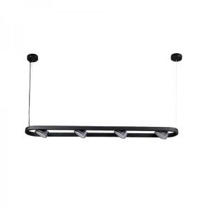 Потолочный светильник FERON-ARDERO ML485-4 под лампу 4хGX53 черный