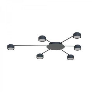 Cветильник Feron-Ledcoin ML471-6 под лампу 6хGX53 черный