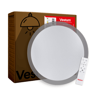 Cветильник LED VESTUM SATURN 80W звездное небо c ду (VS-91016)