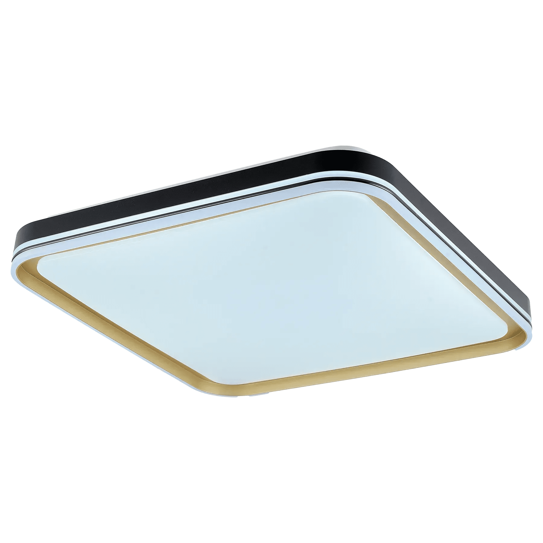 Люстра LED ESLLSE GABO 90W S-ONOFF-505x505x85-GOLDBLACK-220-IP20 SMART Управляемая выключателем (без пульта)