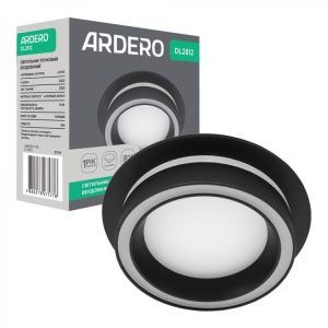 Светильник Feron-ARDERO DL2812 GX53 черный