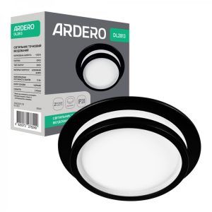 Светильник Feron-ARDERO DL2813 GX53 черный