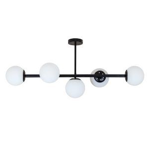 Люстра Levistella 7529906-5 BK+WH