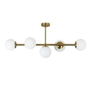 Люстра Levistella 7529906-5 BRZ+WH