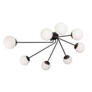 Люстра Levistella 7529803-8 BK+WH