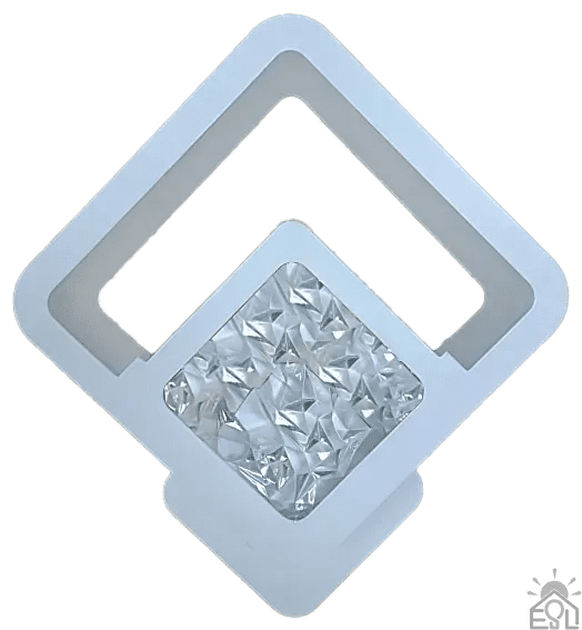 Бра ESLLSE TETRA ICE 13W S-288x255x46-BLACK-220-IP20 (10582)