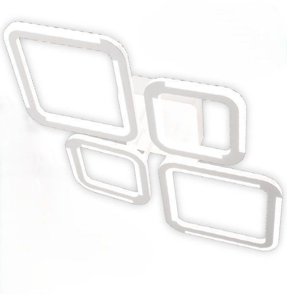 Люстра светодиодная LUMINARIA SELENA 75W 5S WHITE 3000К-6500К c пультом