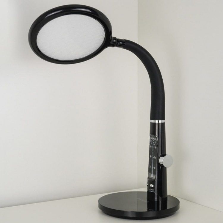 Настольный LED светильник Feron-ARDERO DE1742ARD 12Вт 3000-6000K черный