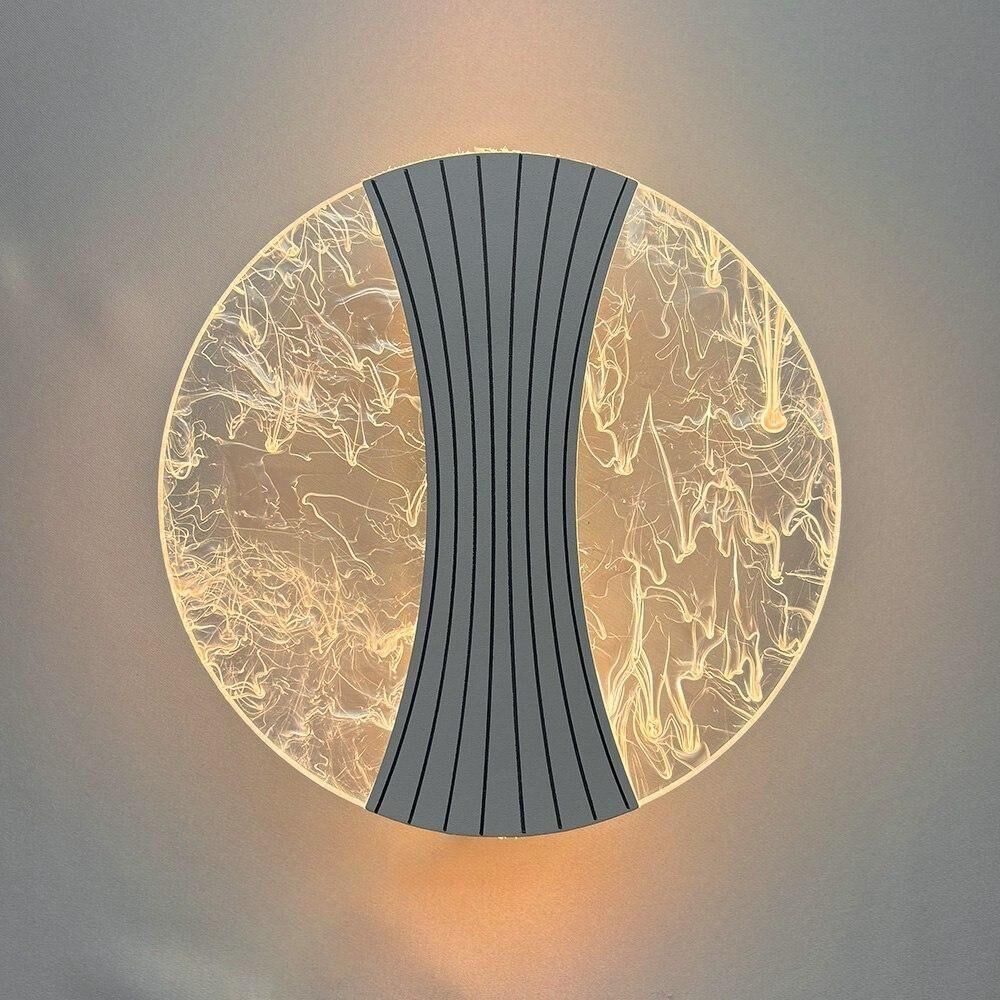 Бра LUMINARIA SMOKE 15W R200 WHITE