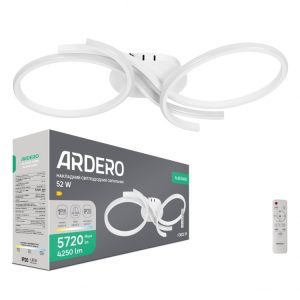 Cветильник LED Feron-ARDERO AL6535-1ARD FORCE M 52Вт белый