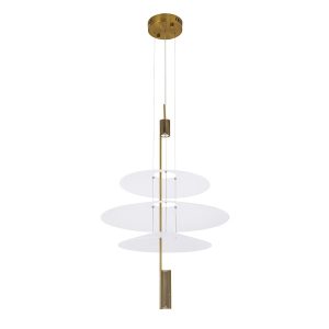 Подвесная люстра LED Levistella 7792D1183 (360+500+360) AB