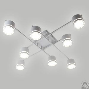 Люстра Esllse GELA 8xGX53 S-820x820x140-WHITE-IP20 (10522)