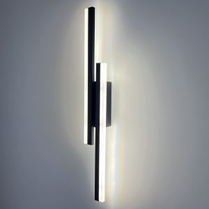 Бра LUMINARIA BLADE 17W L500 BLACK CCT (с выключателем)