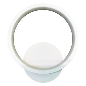 Бра LUMINARIA ORION 18W R WHITE CCT (с выключателем)