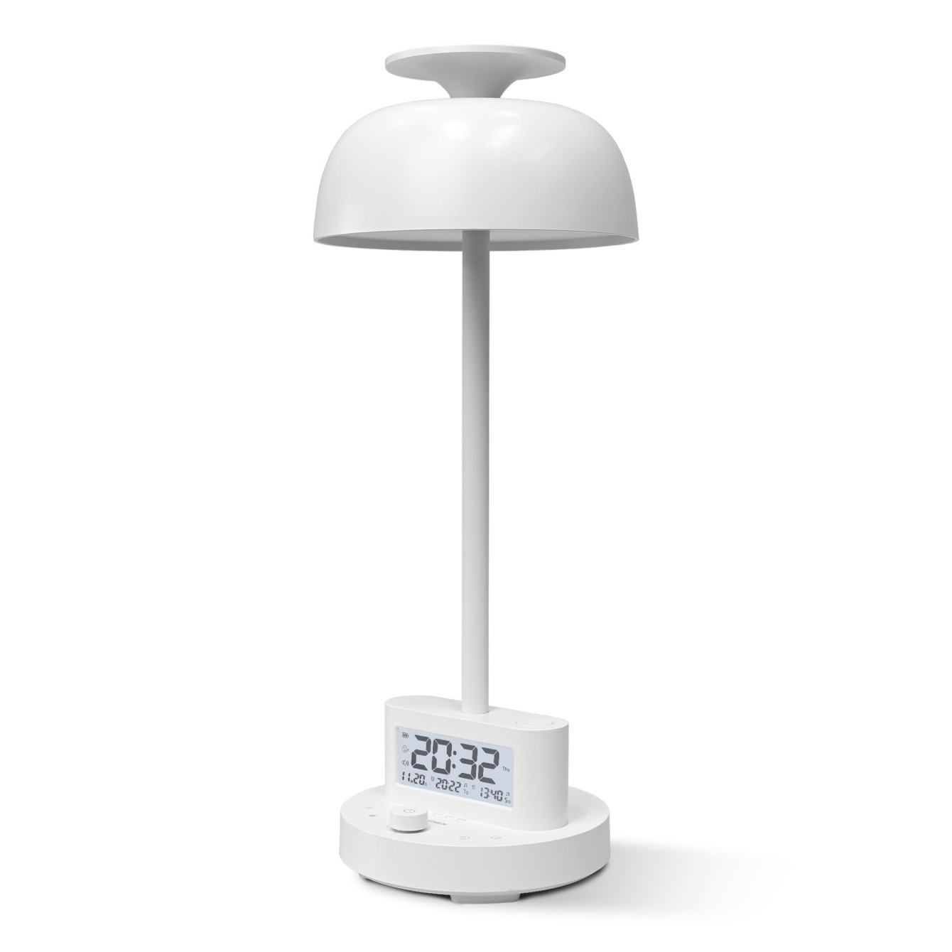 Настольный LED светильник Videx VL-TF24W 4000K+RGB Белый с аккумулятором (29249)